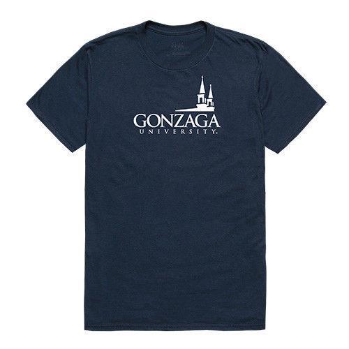 Gonzaga University Bulldogs NCAA Institutional Tee T-Shirt-Campus-Wardrobe
