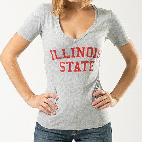 Illinois State University NCAA Game Day W Republic Womens Tee T-Shirt-Campus-Wardrobe
