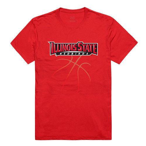 Illinois State University Redbirds NCAA Basketball Tee T-Shirt-Campus-Wardrobe