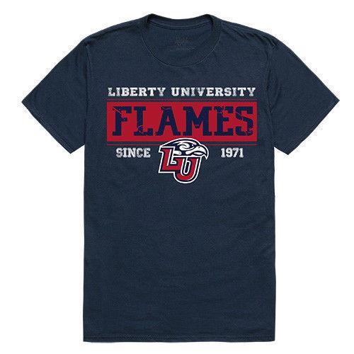 Liberty University Flames NCAA Established Tees T-Shirt-Campus-Wardrobe