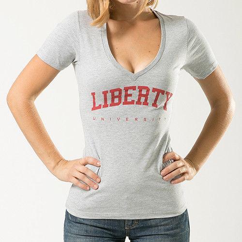 Liberty University NCAA Game Day W Republic Womens Tee T-Shirt-Campus-Wardrobe