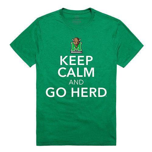 Marshall University Thundering Herd NCAA Keep Calm T-Shirt-Campus-Wardrobe