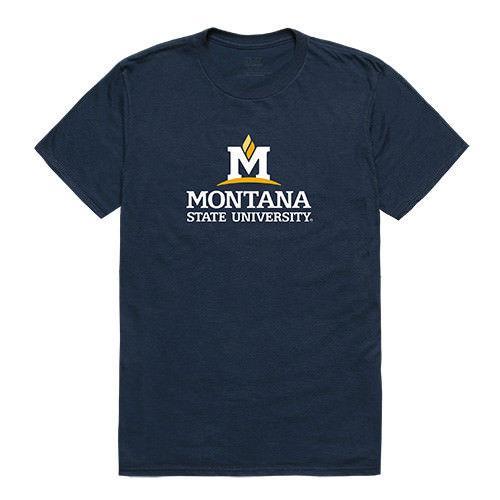 Montana State University Bobcats NCAA Institutional Tee T-Shirt-Campus-Wardrobe
