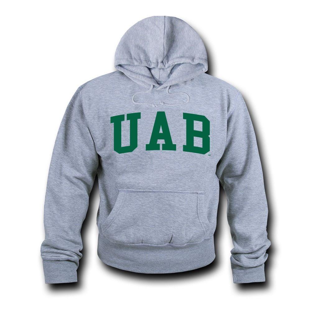 NCAA Alabama At Birmingham University Sweatshirt Game Day Fleece Heather Grey-Campus-Wardrobe