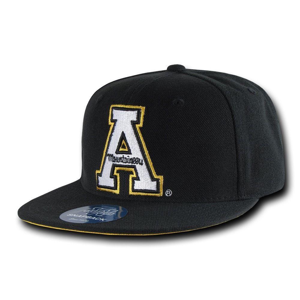 NCAA Appalachian State Mountaineers 6 Panel Snapback Baseball Caps Hats-Campus-Wardrobe