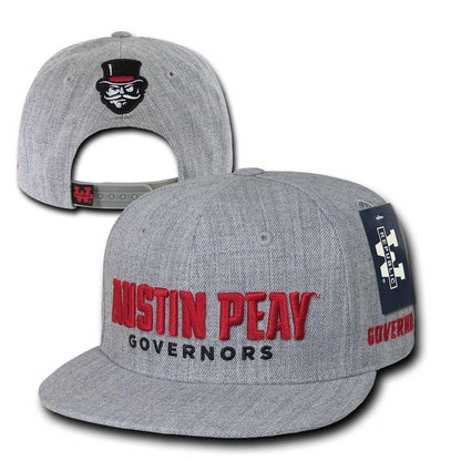 NCAA Austin Peay State University Governors 6 Panel Game Day Snapback Caps Hats-Campus-Wardrobe