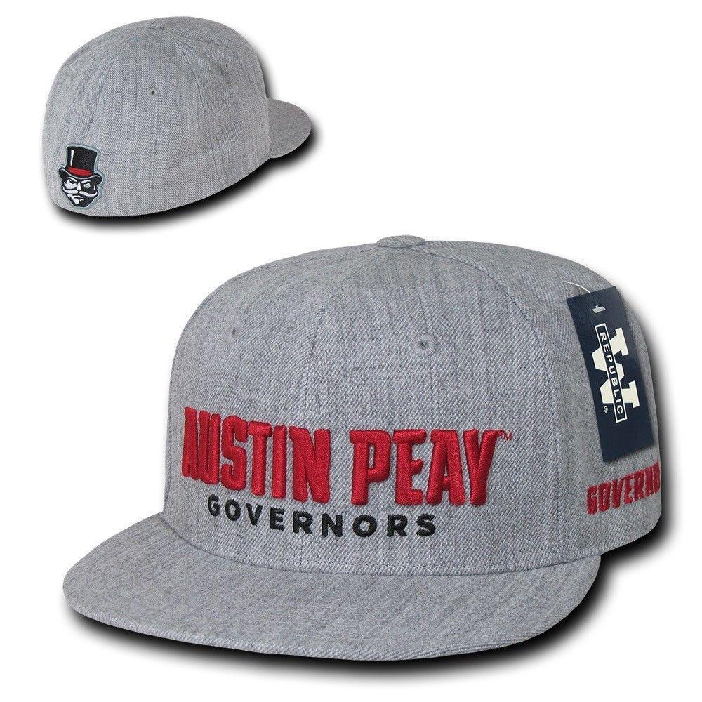 NCAA Austin Peay State University Governors Game Day Fitted Caps Hats-Campus-Wardrobe