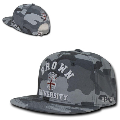 NCAA Brown Bears University Camo Camouflage Snapback Baseball Caps Hats-Campus-Wardrobe