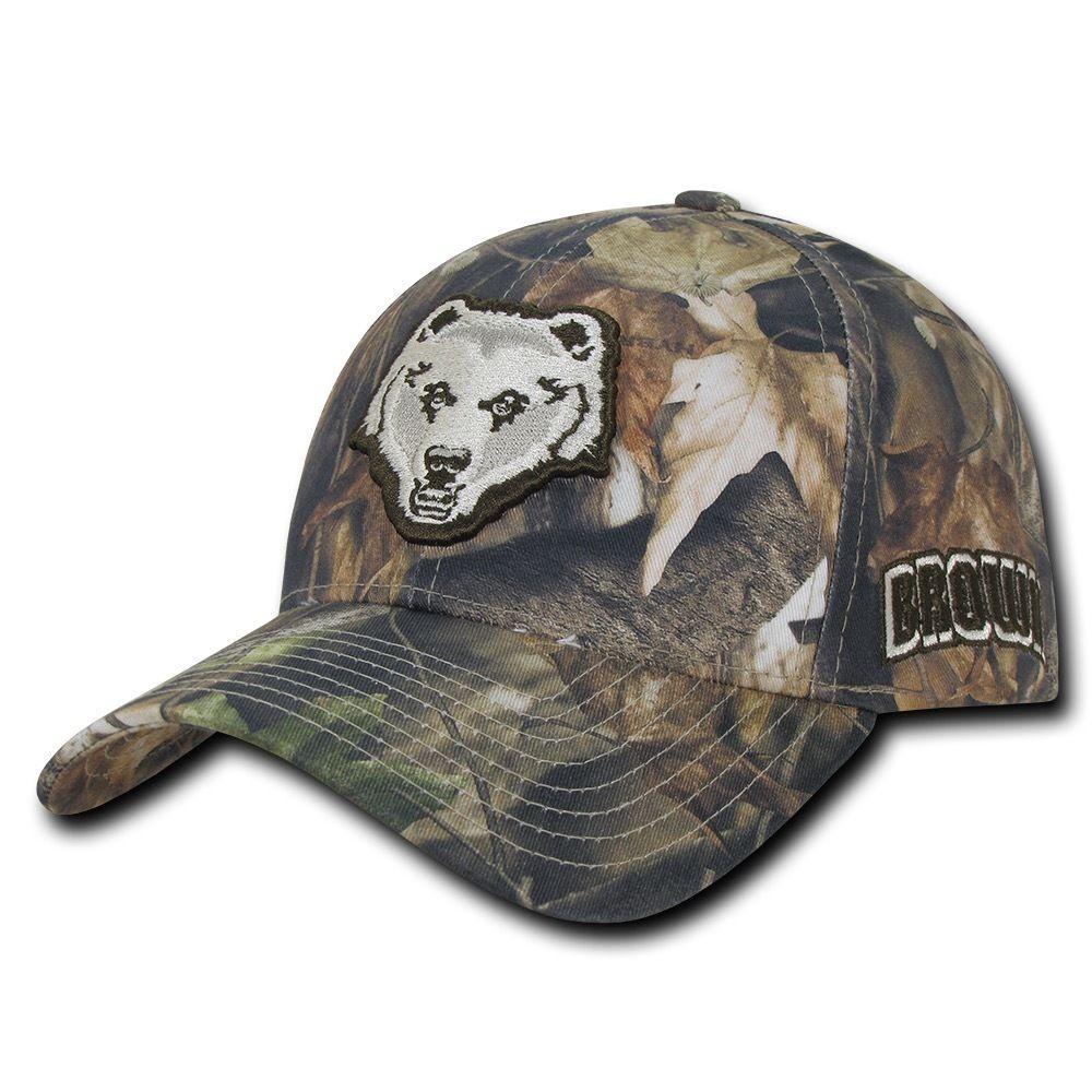 NCAA Brown Bears University Hybricam Baseball Camouflage Camo Caps Hats-Campus-Wardrobe