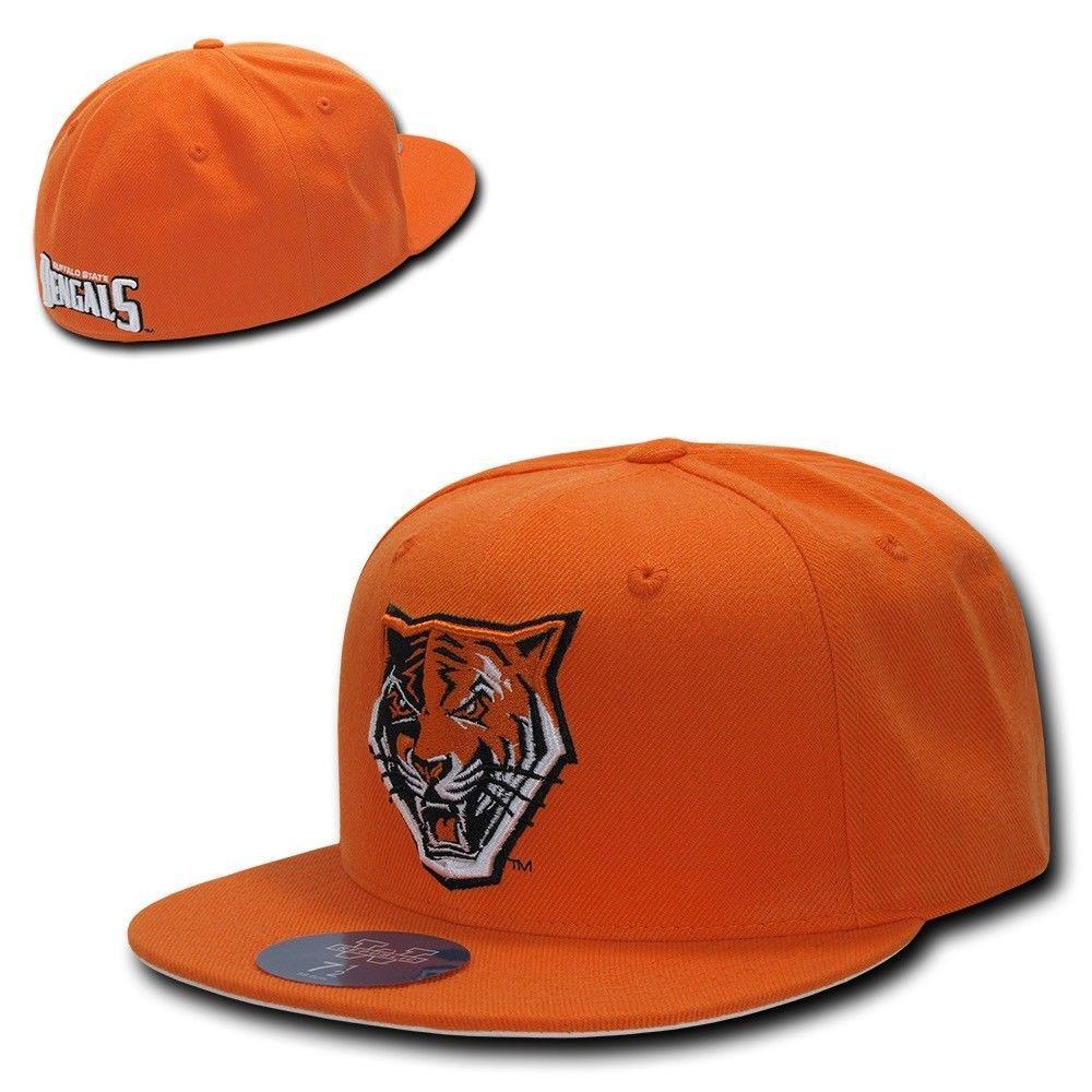 NCAA Buffalo State Bengals College Fitted Caps Hats Orange-Campus-Wardrobe