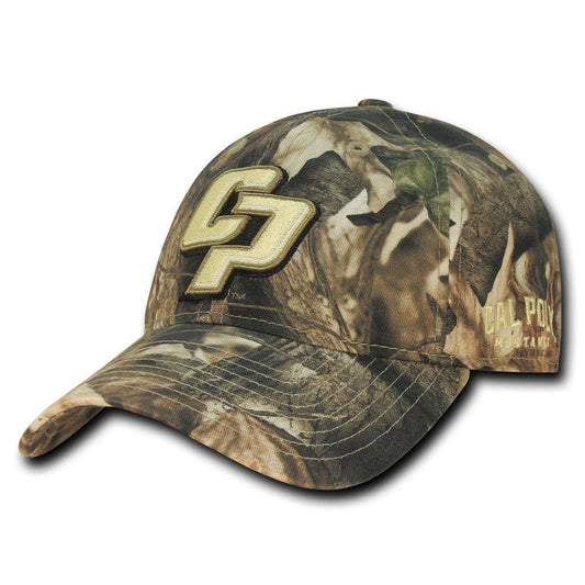 NCAA Cal Poly Mustangs University Relaxed Hybricam Camouflage Caps Hats-Campus-Wardrobe