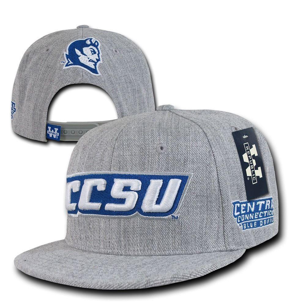 NCAA Ccsu Central Connecticut State University Blue Devils Game Day Snapback Cap-Campus-Wardrobe