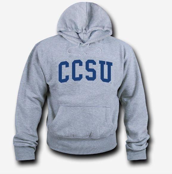 NCAA Ccsu Central Connecticut State University Hoodie Sweatshirt Gameday Fleece-Campus-Wardrobe
