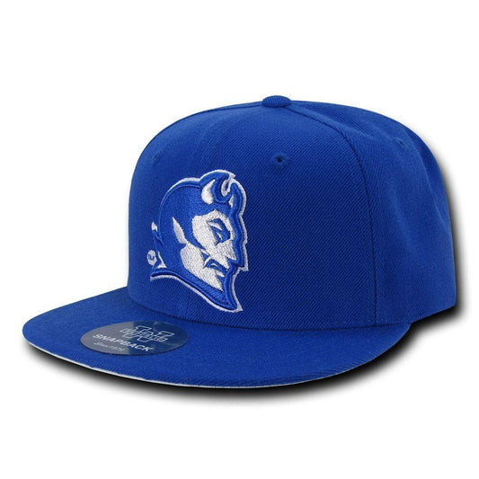 NCAA Central Connecticut Blue Devils University Snapback Baseball Caps Hats Blue-Campus-Wardrobe
