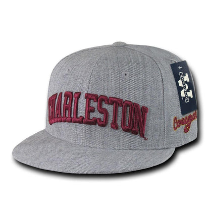 NCAA Charleston University Cougars Game Day Snapback Cap Heather Grey-Campus-Wardrobe