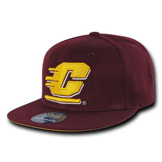 NCAA Cmu Central Michigan Chippewas University Snapback Baseball Caps Hats-Campus-Wardrobe