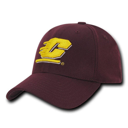 NCAA Cmu Central Michigan University Chippewas Low Constructed Flex Acrylic Caps-Campus-Wardrobe