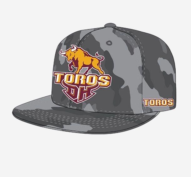 NCAA Csudh Dominguez Hills Torros Camo Camouflage Snapback Baseball Caps Hats-Campus-Wardrobe