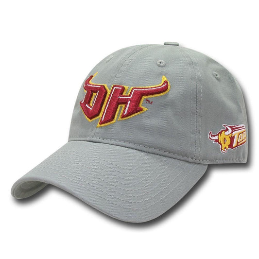 NCAA Csudh Dominguez Hills University Toros Relaxed Cotton Baseball Caps Hats-Campus-Wardrobe