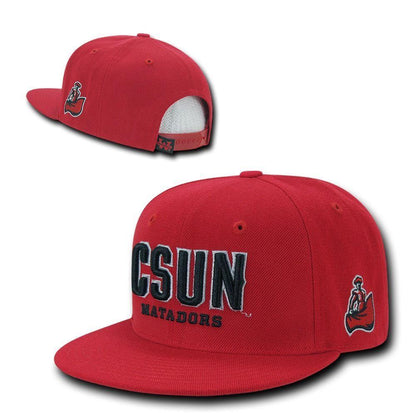 NCAA Csun Northridge Cal State University Matadors Snapback Baseball Caps Hats-Campus-Wardrobe