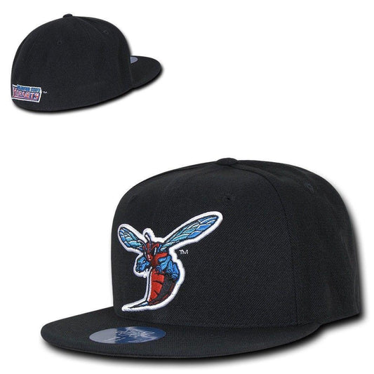 NCAA Delaware State University Hornets College Fitted Caps Hats Black-Campus-Wardrobe