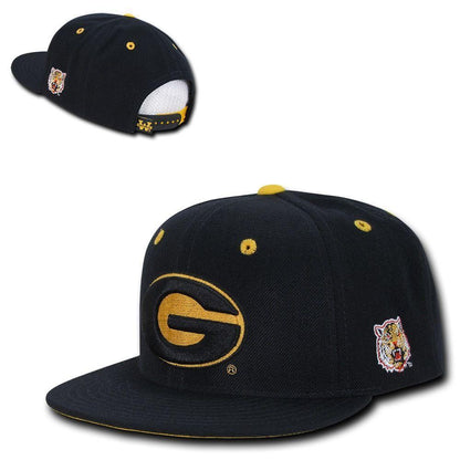NCAA Grambling State Tigers U Flat Bill Accent Snapback Baseball Caps Hats-Campus-Wardrobe