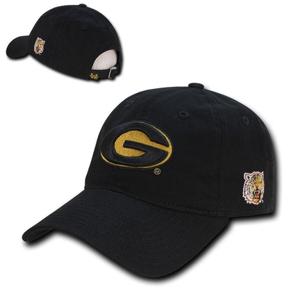 NCAA Grambling State Tigers University 6 Panel Relaxed Cotton Baseball Caps Hats-Campus-Wardrobe
