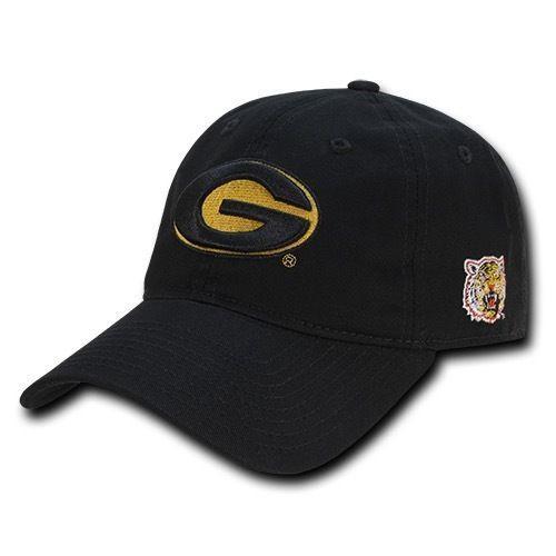 NCAA Grambling State Tigers University 6 Panel Relaxed Cotton Baseball Caps Hats-Campus-Wardrobe