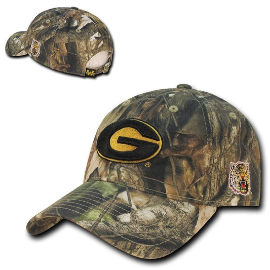 NCAA Grambling State Tigers University Relaxed Hybricam Camouflage Caps Hats-Campus-Wardrobe