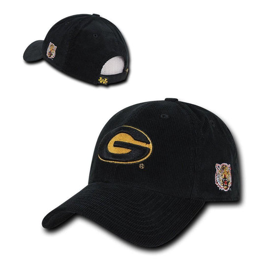 NCAA Grambling State Tigers University Structured Corduroy Baseball Caps Hats-Campus-Wardrobe