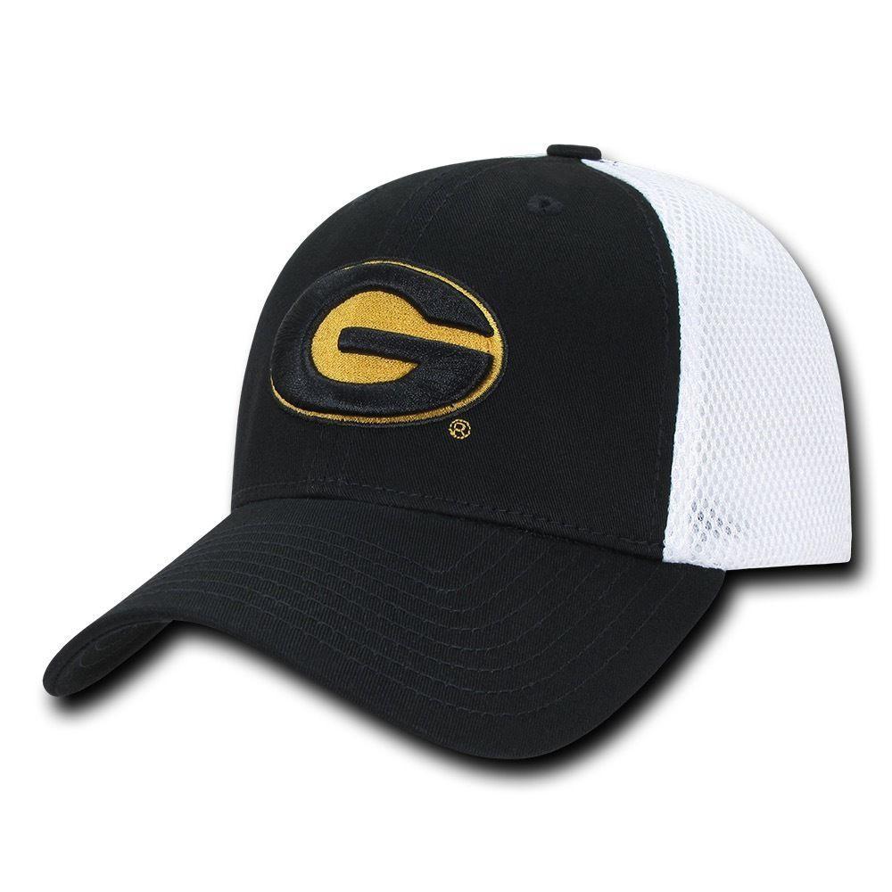 NCAA Grambling State Tigers University Structured Mesh Flex Baseball Caps Hats-Campus-Wardrobe