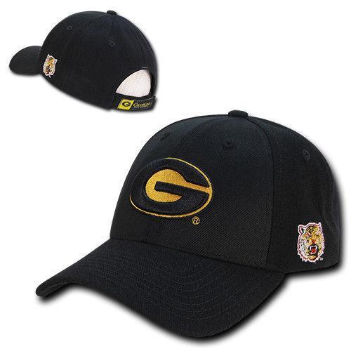 NCAA Grambling State University Structured Acrylic Baseball 6 Panels Caps Hat-Campus-Wardrobe