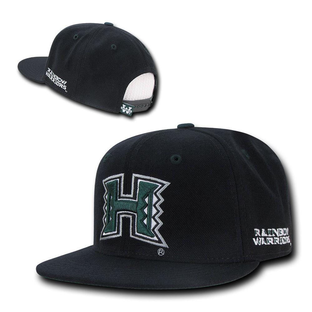 NCAA Hawaii University Rainbow Warriors Accent Snapback Baseball Caps Hats-Campus-Wardrobe
