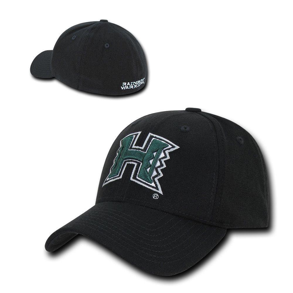 NCAA Hawaii University Rainbow Warriors Low Constructed Flex Acrylic Caps Hats-Campus-Wardrobe