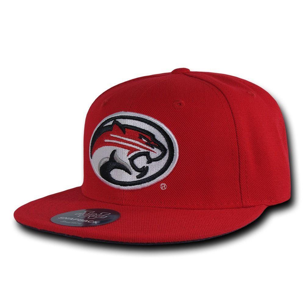NCAA Houston University Cougars Freshmen 6 Panel Snapback Baseball Caps Red-Campus-Wardrobe