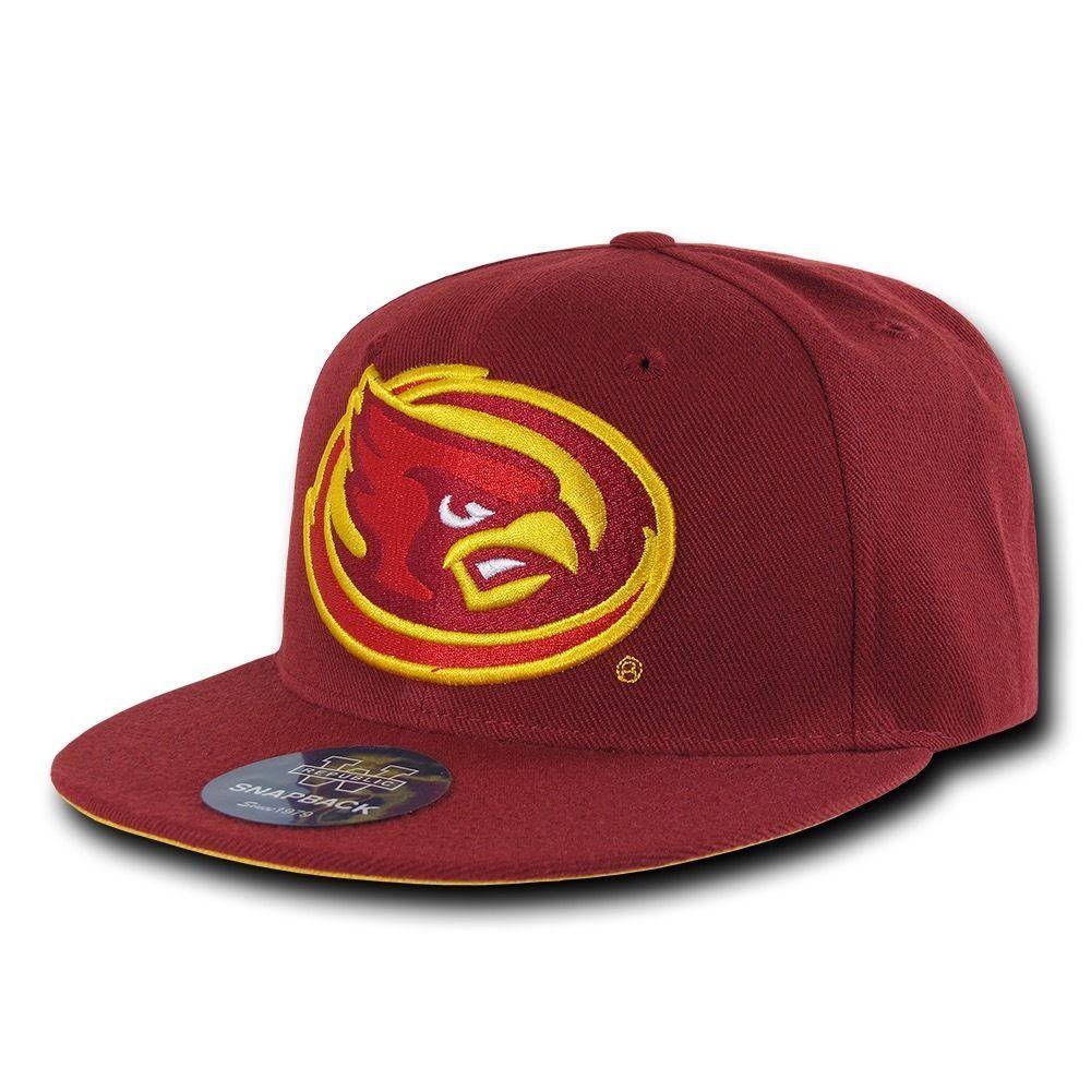 NCAA Iowa State University 6 Panel Freshmen Snapback Baseball Caps Hats Cardinal-Campus-Wardrobe