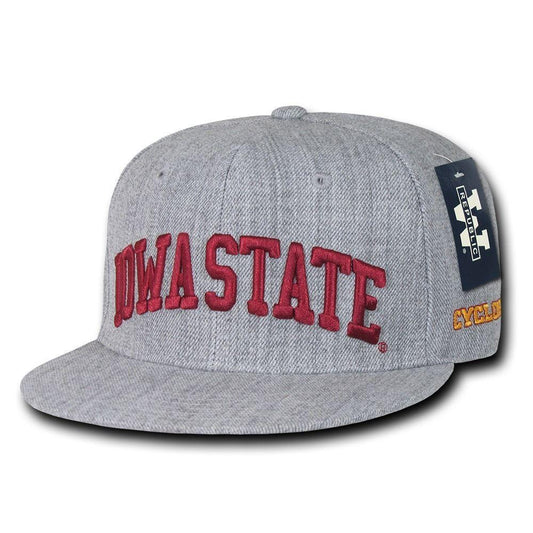 NCAA Iowa State University Cyclones Game Day Snapback Caps Hats Heather Grey-Campus-Wardrobe
