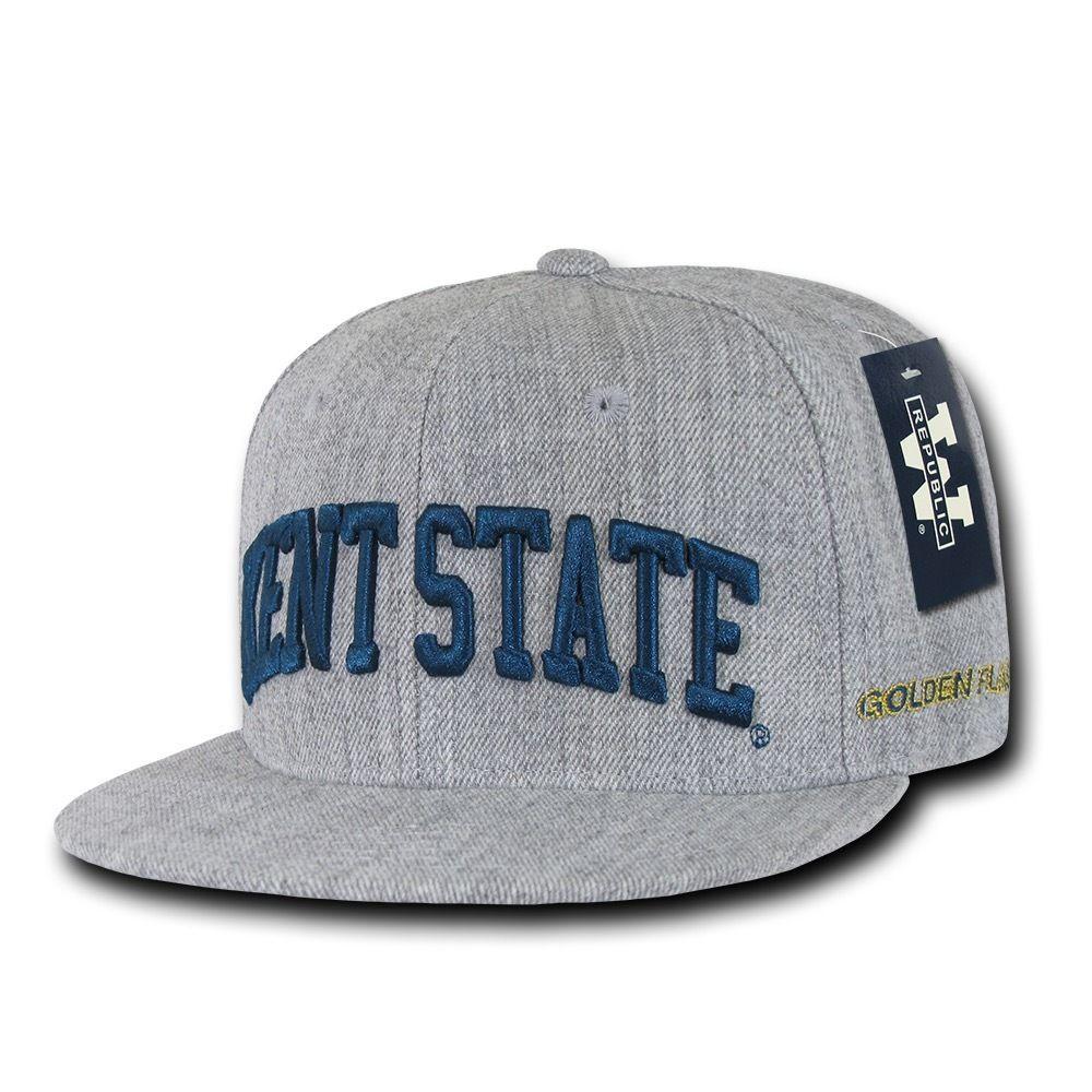 NCAA Kent State University Golden Flashes 6 Panel Game Day Snapback Caps Hats-Campus-Wardrobe