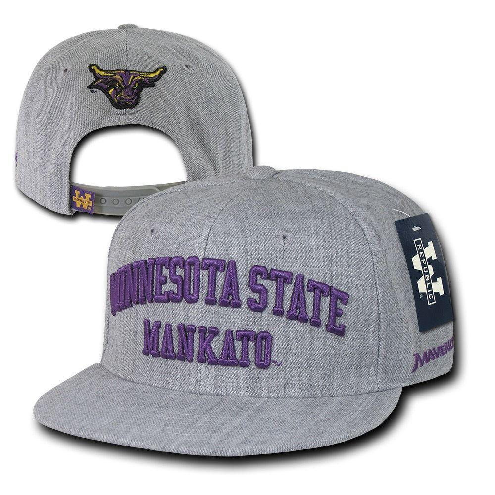 NCAA Mankato Minnesota State Mavericks University Game Day Snapback Caps Hats-Campus-Wardrobe
