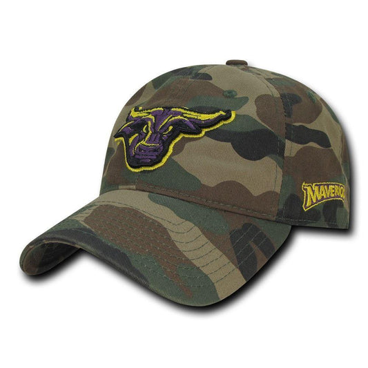 NCAA Mankato Minnesota State Mavericks University Relaxed Camo Camouflage Caps-Campus-Wardrobe