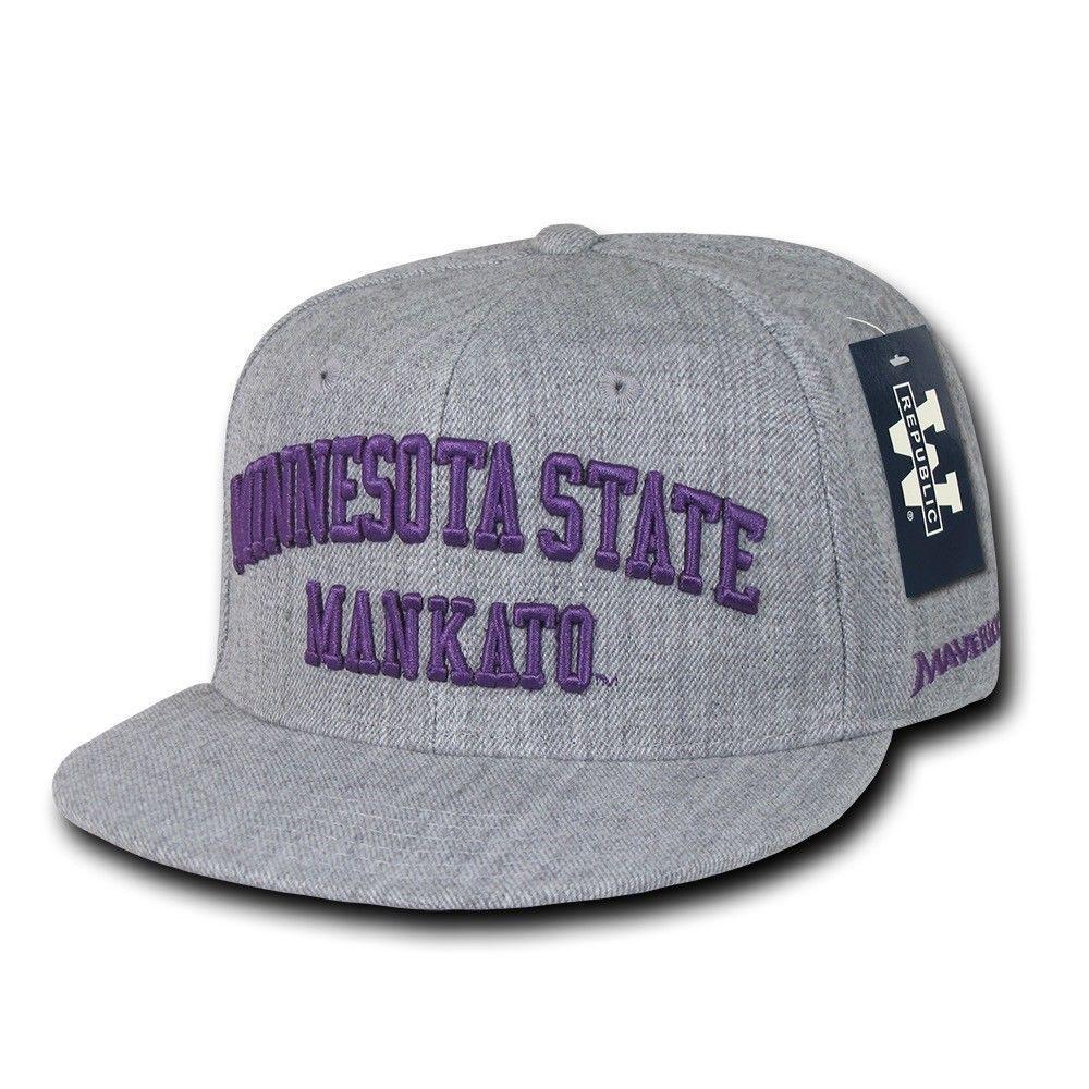 NCAA Mankato Minnesota State University Mavericks Game Day Fitted Caps Hats-Campus-Wardrobe