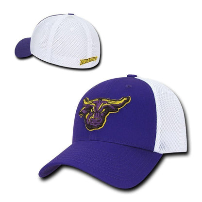 NCAA Mankato Minnesota State University Mavericks Structured Mesh Flex Caps Hats-Campus-Wardrobe