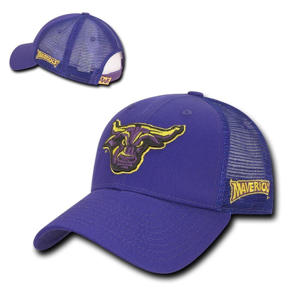 NCAA Mankato Minnesota State University Mavericks Structured Trucker Caps Hats-Campus-Wardrobe