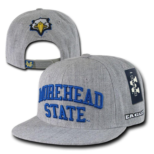 NCAA Morehead State University Eagles 6 Panel Game Day Snapback Caps Hats-Campus-Wardrobe