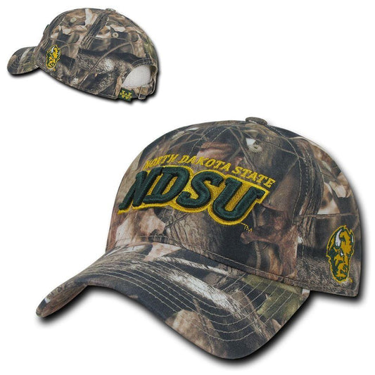 NCAA Ndsu North Dakota State Bison U Relaxed Hybricam Camouflage Caps Hats-Campus-Wardrobe