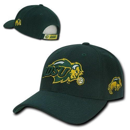 NCAA Ndsu North Dakota State Bison U Structured Acrylic Baseball Caps Hats-Campus-Wardrobe