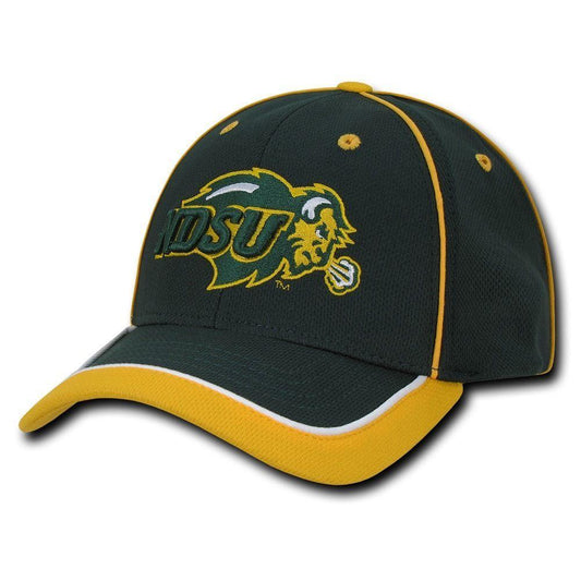 NCAA Ndsu North Dakota State Bison U Structured Piped Baseball Caps Hats-Campus-Wardrobe