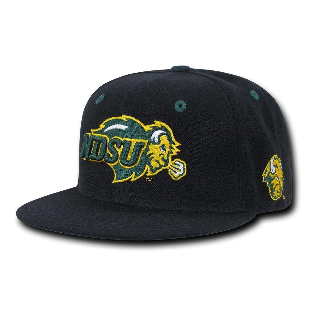 NCAA Ndsu North Dakota State Bison University Accent Snapback Baseball Caps Hats-Campus-Wardrobe