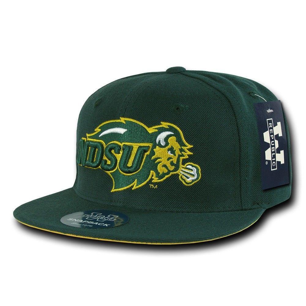 NCAA Ndsu North Dakota State Bison University College Fitted Caps Hats-Campus-Wardrobe