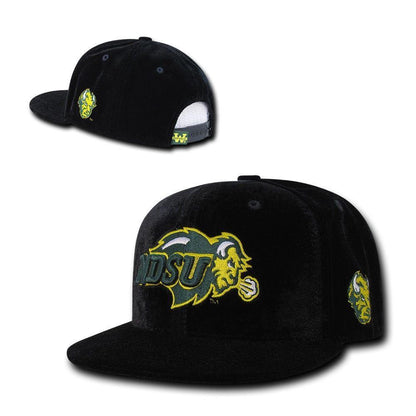 NCAA Ndsu North Dakota State Bison University Velvet Snapback Baseball Caps Hats-Campus-Wardrobe